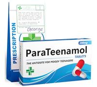 ParaTeenamol Funny 13th Birthday Gift for Girls & Boys - Joke Pill Box Gag Gift for Teenagers, Official Teen Girl Present, 14th 15th Birthday, Christmas Stocking Filler, Xmas Secret Santa
