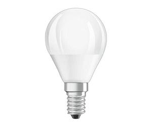 PARATHOM Advanced Classic P LED Lamp, E14/5.3W, Opal, 470lm, 2700K, L 78, 45A Diameter + Extra Warm White