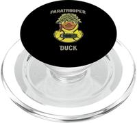 Paratrooper Duck Army Airborne Rubber Duck PopSockets PopGrip for MagSafe