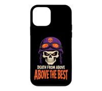 Paratrooper Halloween Death From Above Winged Skull Case for iPhone 12 mini