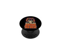 Paratrooper Halloween Death From Above Winged Skull PopSockets Adhesive PopGrip