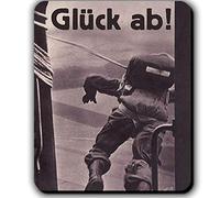 Paratroopers from Joy. JU52 Green Devil 13794 German Army Air Force Springer Parachute Jumping WH - Mouse Mat/Mouse pad