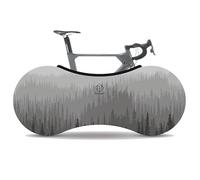 PARAX x Velo Sock Indoor Bicycle Protective Cover for Storage - to Keep Floors and Walls Dirt-Free - Fits 99% of All Adult Bicycles - Forest Grey