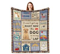Parcae Dog Mum Gifts, Dog Lovers Gifts for Women, Gifts for Dog Lovers, Best Dog Mum Gifts, Dog Mum Gifts for Women, Dog Remembrance Gifts, Gifts for Dog Owners, Dog Memorial Gifts Blanket 150x130CM