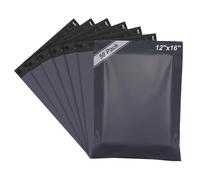 Parcel Bags 12X16 Postal Bags Self Seal, Shipping Mailers Mailing Bag for Clothes Envelopes Postage Bag for Packaging, 50Pcs (Grey)