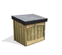 Churnet Valley Garden Furniture Churnet Valley Parcel Box, Brown