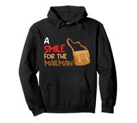 Parcel deliverer A SMILE FOR THE MAILMAN FUNNY Lettercarrier Pullover Hoodie