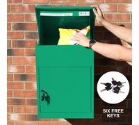 Monstershop Parcel Post Box - Green