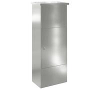 Parcel Drop Box with Storage with Door with Lock Delivery Mailbox Home vidaXL