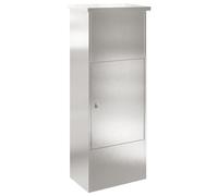Parcel Drop Box with Storage with Door with Lock Delivery Mailbox Home vidaXL