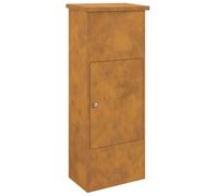 Parcel Drop Box with Storage with Door with Lock Delivery Mailbox Home vidaXL