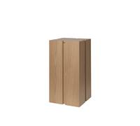Ferm Living - Parcel Pedestal H60 cm, Oak - Oak