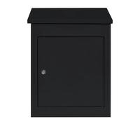 Monster Shop Black Anti-Theft Parcel Post Box