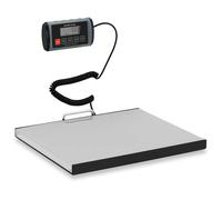 Parcel Scales 200 kg / 0.1 kg 35.5 x 40.5 cm External LCD - by Steinberg Systems Silver