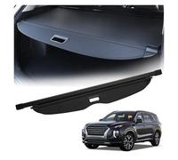 Parcel Shelf Cargo Cover Compatible For Hyundai For Palisade 2019 2020 2021 2022 2023 Rear Cargo Cover Retractable Trunk Car Privacy Shades Rear Trunk Parcel