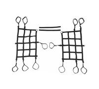 Parcel Shelf Cargo Cover Multifunctional Car Top Roof Cover Net Trunk Sides Cargo Net For Jeep For Wrangler JK 2-door 2007-2014 2015 2016 2017 Accessories(2pcs)