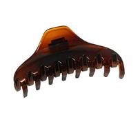 Parcelona French Boss Thin and Narrow Medium Covered Spring Jaw Hair Claw Clip Clutcher Clamp