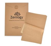 Parchment Paper Sheets, Brown Unbleached Eco-Friendly - 30x40 cm for Half Sheet Pans - 100 pcs - Comes in a Perforated Box for Easy Storage