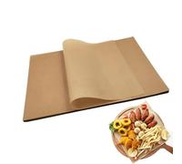 Parchment Paper Sheets - Rectangular Baking Parchment Sheets Precut Rectangular Parchment Baking Paper | 200 Pieces Heavy Duty Unbleached Parchment Paper, Non-Stick Parchment for Cooking, G