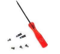 Pardarsey Replacement 6pcs/Set Bottom case Screws + 1pcs 5 Point Pentalobe Screwdriver for MacBook Pro Retina 16” A2141 MVVJ2LL/A MVVK2LL/A EMC 3347 2019 Year (Gray)