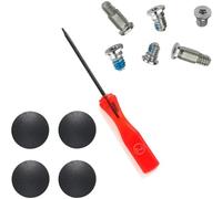 Pardarsey Replacement 6pcs/Set Bottom case Screws + 1pcs 5 Point Pentalobe Screwdriver for MacBook Pro Retina 16” A2141 MVVJ2LL/A MVVK2LL/A EMC 3347 2019 Year (Silver)