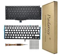 Pardarsey Replacement Backlight German QWERTZ Key Board Keyboard Compatible with MacBook Air 13 Inch Retina A2179 2020 + Keyboard Screws + Screwdriver