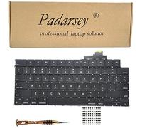 Pardarsey Replacement Keyboard Compatible with MacBook Air M2 Retina 13.6 inch A2681 2022 Year Laptop MLY33LL/A MLY43LL/A Dark Blue (Midnight) US Layout with Keyboard Screws and Screwdriver