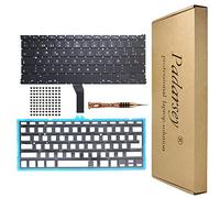 Pardarsey Spanish Español Backlit Keyboard with 80 PCE Screws Compatible for MacBook Air 13 A1369 A1466 Series 2011 2012 2013 2014 2015 with Screwdriver