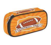 Pardick Pencil Case Pencil Pouch Rugby Ball Pencil Bags with Zipper Pencil Organizer Pencil Box Marker Case Organize