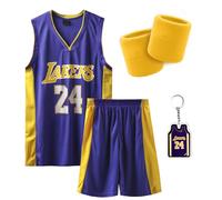 Pardofelis Basketball Jersey for Men, Basketball Jersey Training Clothing Sleeveless Breathable Sportswear, Basketball T-Shirt Vest and Shorts with 2 Sweatband Set, XXXL