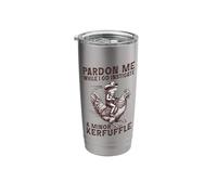 Pardon Me While I Go Instigate A Minor Kerfuffle Frog Stainless Steel Insulated Tumbler