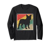 Pardon My French Fun Frenchie Bulldog Puppy Animal Dog Lover Long Sleeve T-Shirt