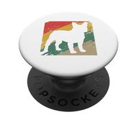 Pardon My French Fun Frenchie Bulldog Puppy Animal Dog Lover PopSockets Adhesive PopGrip
