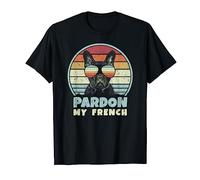 Pardon My French - Retro Funny Frenchie | French Bulldog T-Shirt