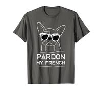 Pardon My French T-shirt Frenchie Bulldog T-Shirt