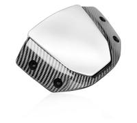 Pare-brise Motorcycle Windscreen Windshield Wind Deflectors Screen Visor Air Deflector For CB125R For CB150R For CB250R For CB300R 2018-2021(Silver)