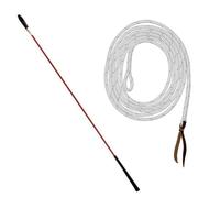 Parelli Carrot Stick & 6-Foot Savvy String Set | Equestrian Horse Riding & Training Longe 4-Foot No-Flex Shaft Orange Stick Not a Whip with Versatile White String Included