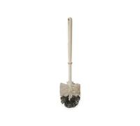 PARENCE brosse Toilet, Griff aus Kunststoff oder Metall, Nylonborsten, White, M