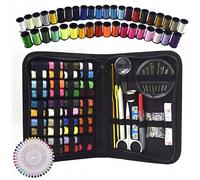 PARENCE Complete Sewing Kit with Zip Case - 40 Spools of Multicolor Thread, Needles, Needles, Scissors, Sewing Accessories - Ideal for Beginners, Home and Travel