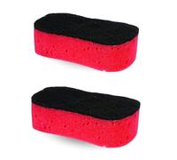 PARENCE éponges, Rouge Et Noir, M