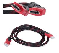 PARENCE - HDMI 2.0 4k 3D UHD 1.8m copper 48bit/px braided cable - 600MHz maximum TMDS throughput - 18Gbps - game console, TV, computer