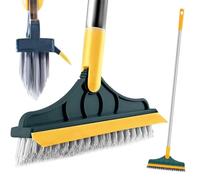 PARENCE. - Multifunctional Cleaning Broom with Squeegee | 103 x 22 cm - Brush with Durable Nylon Bristles | 120° Adjustable Handle Ideal for Floors, Bathrooms, Kitchen and Windows