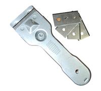 PARENCE. - Scraper for Ceramic Plates with 5 Blades - Multi-Purpose, Universal - Stubborn Dirt, Paint, Sealant - 22.5 x 7.5 x 1.5 cm