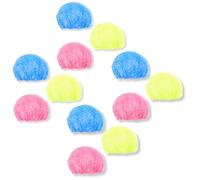 PARENCE. - Set of 12 Shower Caps for Women and Girls - Reusable and Waterproof | Comfortable Elastic Band | Bath Hair Protector - One Size Fits All - 12 Pieces