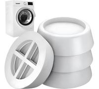 PARENCE. Set of 4 Anti-Vibration Pads for Washing Machine and Dishwasher - Noise and Vibration Reduction - Universal Non-Slip Pads