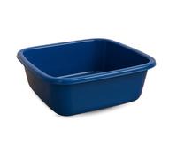 PARENCE. - Square Basin 15L - Large Heavy Duty Plastic Wash Basin 38cm | Multipurpose Basin for Kitchen, Household, Laundry or Garden