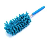 PARENCE. - Telescopic microfibre brush - Extendable duster for dry and wet cleaning - Adjustable length from 25 cm to 75 cm, Assorted Random Color