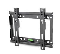 PARENCE Ultra-Slim TV Wall Mount 14-50" VESA Compatible 75x75 to 200x200, 25kg Load, Solid Metal Bracket, Spirit Level Included, Wall Clearance 24mm - Easy Installation