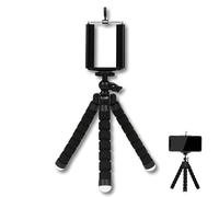 PARENCE Universal Octopus Mini Flexible Tripod - Adjustable Smartphone Holder - Lightweight Tripod for Photo, Video, Vlog, TikTok, YouTube - Non-Slip Flexible Legs