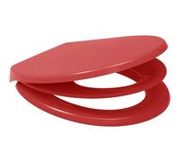Parent and Child Potty Training Multi Toilet Seat Soft Close Quick Release Top or Bottom Fix (Red)
